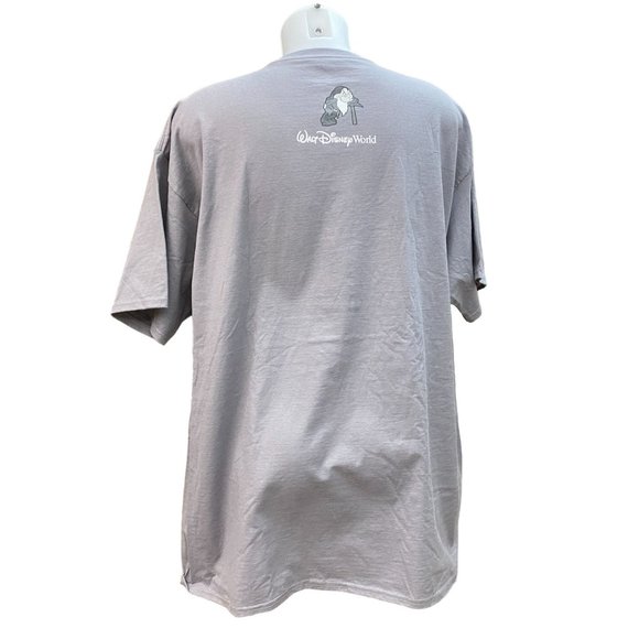 Disneyland I'm Grumpy Because You're Dopey 2XL Gray T Shirt - Picture 8 of 10